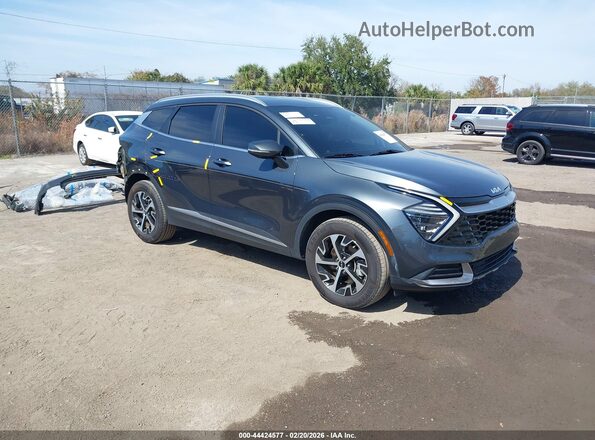 KNDPVCDG0R7158271 2024 KIA SPORTAGE HYBRID Черный Передняя правая четверть