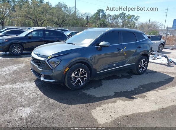 KNDPVCDG0R7158271 2024 KIA SPORTAGE HYBRID Черный Передняя левая четверть