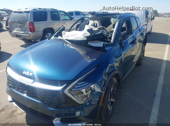 KNDPVCDG5S7212265 2025 KIA SPORTAGE HYBRID Blue Vista frontal