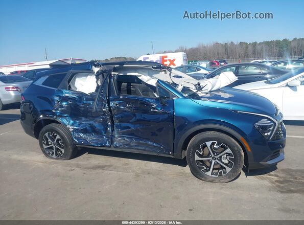KNDPVCDG5S7212265 2025 KIA SPORTAGE HYBRID Blue Vista interior de 360 grados