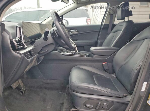 KNDPVCDG7R7130449 2024 KIA SPORTAGE Gray Widok wnętrza z przodu