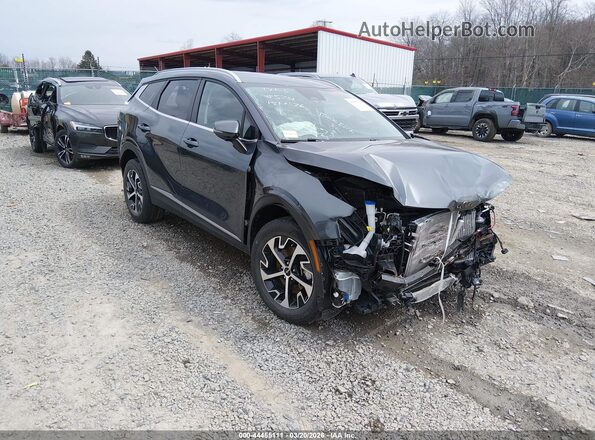 KNDPVCDG8R7165744 2024 KIA SPORTAGE HYBRID Черный Передняя правая четверть