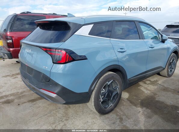 KNDPVDDG1T7309826 2026 KIA SPORTAGE HYBRID Синий Задняя правая четверть
