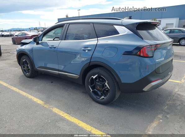 KNDPVDDG6T7285295 2026 KIA SPORTAGE HYBRID Light Blue Задняя левая четверть