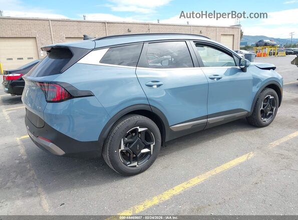 KNDPVDDG6T7285295 2026 KIA SPORTAGE HYBRID Light Blue Задняя правая четверть