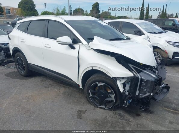KNDPVDDG7T7299268 2026 KIA SPORTAGE HYBRID Белый Передняя правая четверть