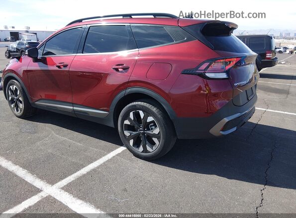 KNDPYDAH3P7055353 2023 KIA SPORTAGE PLUG-IN HYBRID Maroon Tył lewy