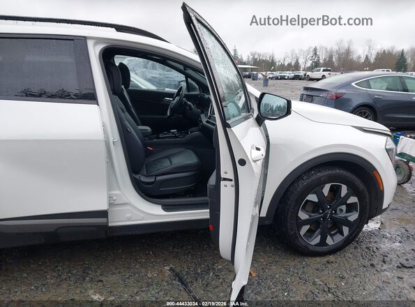 KNDPYDAH4P7089060 2023 KIA SPORTAGE PLUG-IN HYBRID White Вид салону спереду