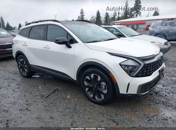 KNDPYDAH4P7089060 2023 KIA SPORTAGE PLUG-IN HYBRID White Передня права чверть