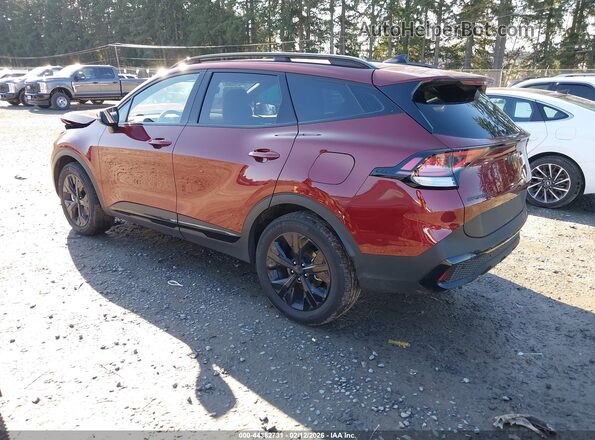 KNDPYDDH8S7205154 2025 KIA SPORTAGE PLUG-IN HYBRID Красный Задняя левая четверть