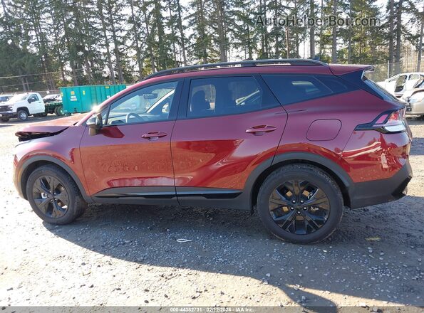 KNDPYDDH8S7205154 2025 KIA SPORTAGE PLUG-IN HYBRID Красный Вид задней части салона