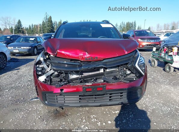 KNDPYDDH8S7205154 2025 KIA SPORTAGE PLUG-IN HYBRID Красный Вид панели приборов