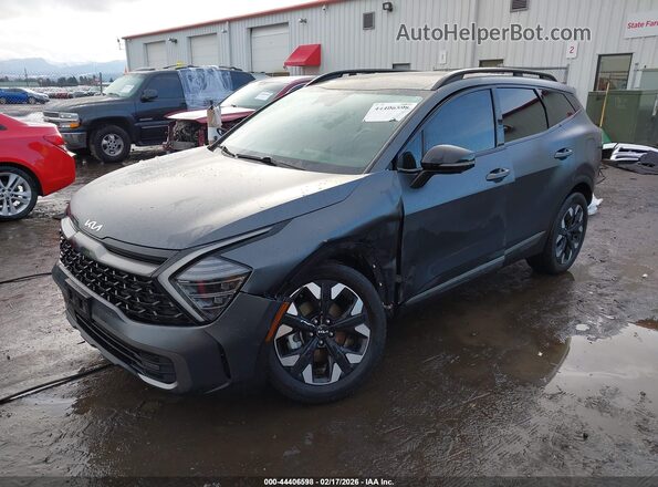 KNDPZDAH0P7083768 2023 KIA SPORTAGE PLUG-IN HYBRID Gray Przód lewy