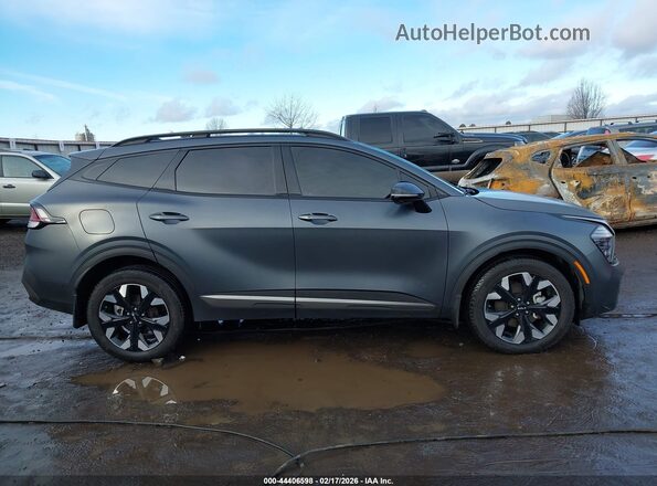 KNDPZDAH0P7083768 2023 KIA SPORTAGE PLUG-IN HYBRID Gray Widok wnętrza z tyłu