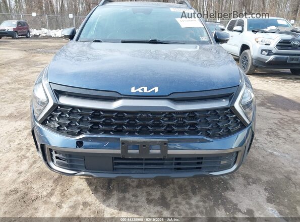 KNDPZDAH1P7094942 2023 KIA SPORTAGE PLUG-IN HYBRID Синий Вид задней части салона