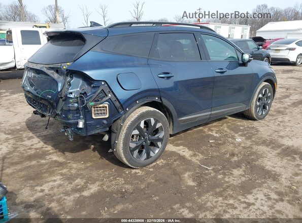 KNDPZDAH1P7094942 2023 KIA SPORTAGE PLUG-IN HYBRID Синий Задняя правая четверть