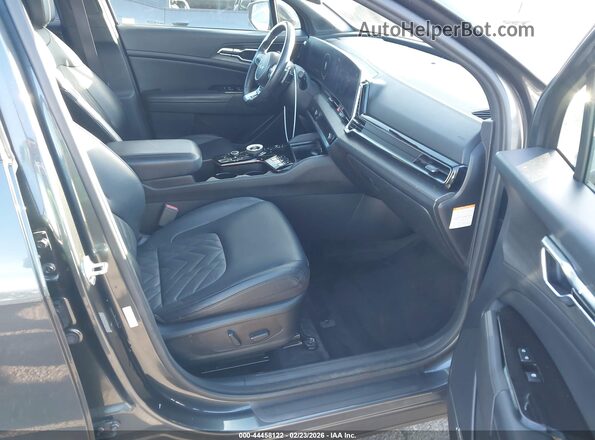KNDPZDAH8P7048637 2023 KIA SPORTAGE PLUG-IN HYBRID Blue Widok wnętrza z przodu