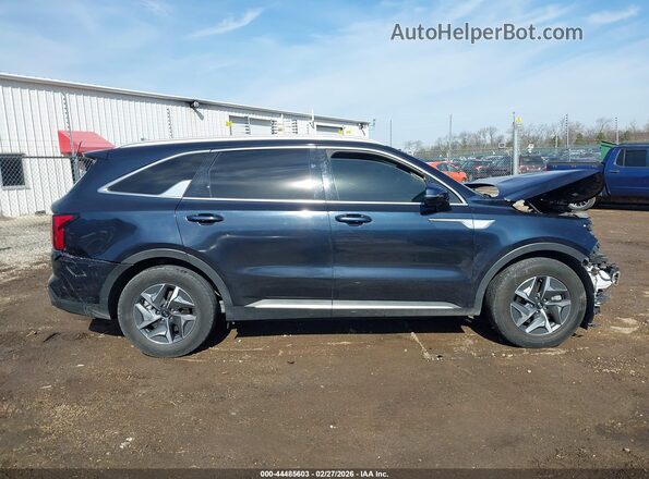 KNDRG4LGXM5060976 2021 KIA SORENTO HYBRID Black Widok wnętrza 360 stopni