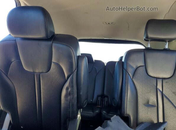 KNDRG4LGXN5086642 2022 KIA SORENTO Red Հետևի նստատեղերի տեսք