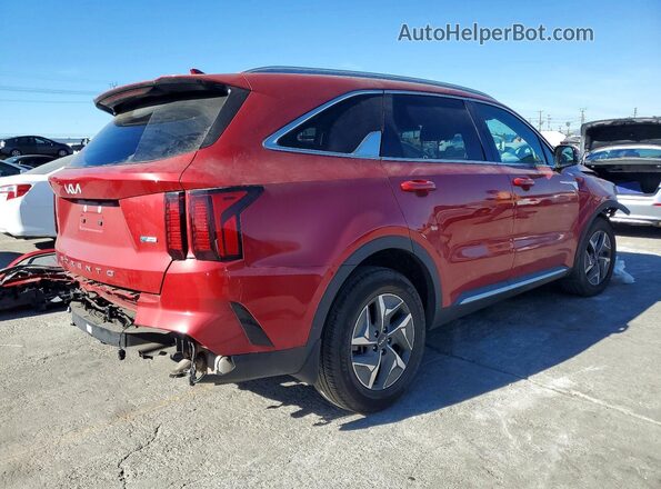 KNDRG4LGXN5086642 2022 KIA SORENTO Red Հետևի աջ