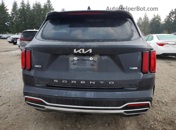 KNDRGDLG3N5122302 2022 KIA SORENTO Gray Widok z tyłu