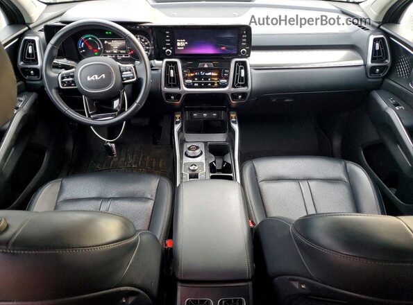 KNDRGDLG3N5122302 2022 KIA SORENTO Gray Widok deski rozdzielczej