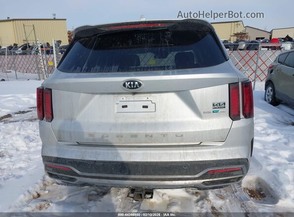 KNDRH4LG7M5044599 2021 KIA SORENTO HYBRID Серебряный 