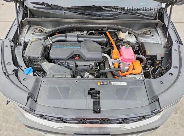 KNDRHDJG2S5317061 2025 KIA SORENTO Серебряный Вид подкапотного пространства