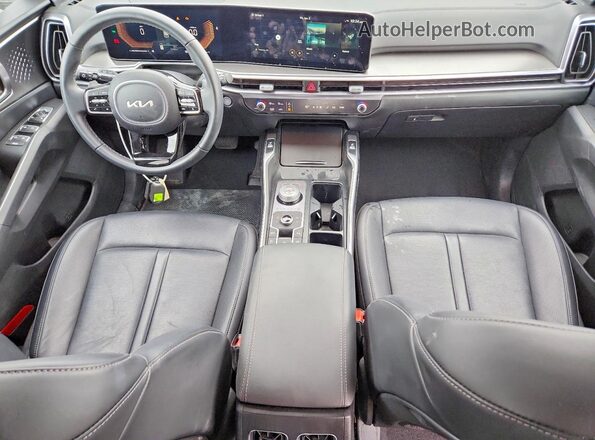 KNDRHDJG2S5317061 2025 KIA SORENTO Серебряный Вид панели приборов