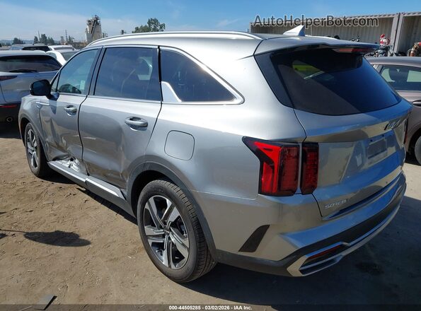 KNDRHDLG0R5236518 2024 KIA SORENTO HYBRID Серебряный Задняя левая четверть