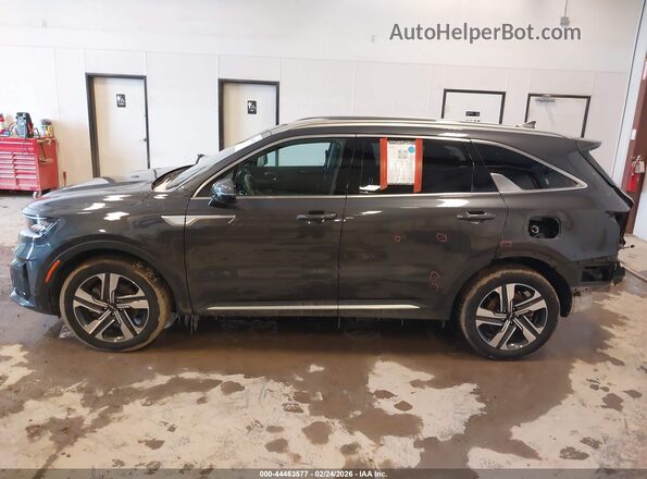 KNDRHDLG1P5177105 2023 KIA SORENTO HYBRID Серый Панорамный вид салона 360°