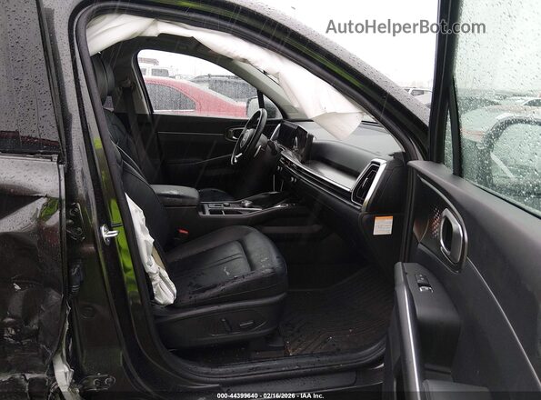 KNDRJDJH4S5328527 2025 KIA SORENTO PLUG-IN HYBRID Gray Вид салону спереду