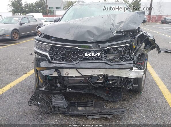 KNDRKDLG6P5215669 2023 KIA SORENTO HYBRID Black წინა ხედი