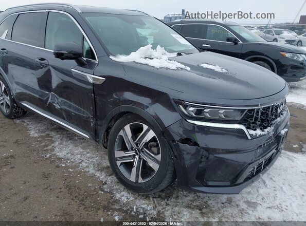 KNDRMDLH3N5063348 2022 KIA SORENTO PLUG-IN HYBRID Серый Вид спереди