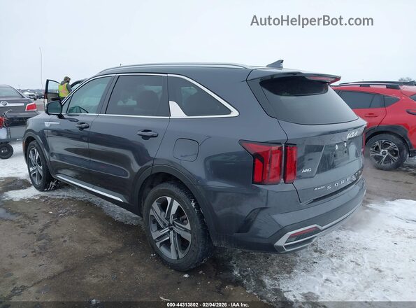 KNDRMDLH3N5063348 2022 KIA SORENTO PLUG-IN HYBRID Серый Задняя левая четверть