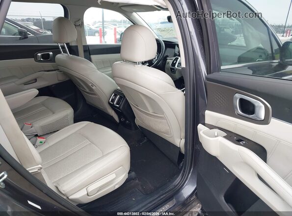 KNDRMDLH3N5063348 2022 KIA SORENTO PLUG-IN HYBRID Серый Вид наклейки с VIN-кодом