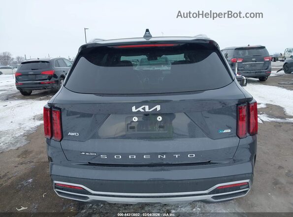 KNDRMDLH3N5063348 2022 KIA SORENTO PLUG-IN HYBRID Серый 