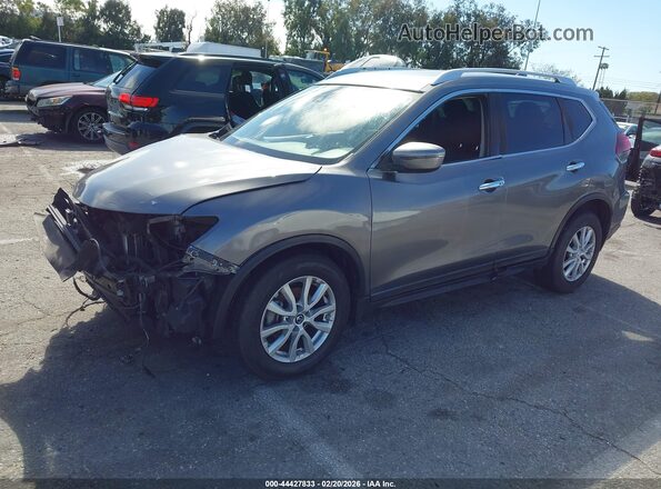 KNMAT2MT0LP534560 2020 NISSAN ROGUE Gray წინა მარცხენა ხედი სამი მეოთხედიდან