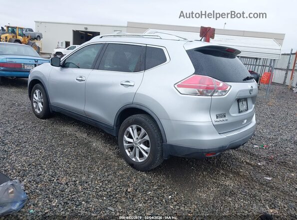 KNMAT2MT1GP632289 2016 NISSAN ROGUE Silver უკანა მარცხენა