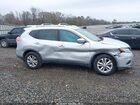 2016 Nissan Rogue Sv Silver vin: KNMAT2MT1GP632289