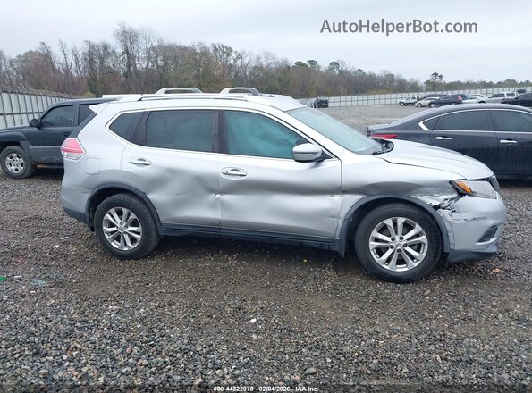 KNMAT2MT1GP632289 2016 NISSAN ROGUE Silver უკანა სალონის ხედი