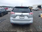2016 Nissan Rogue Sv Silver vin: KNMAT2MT1GP632289