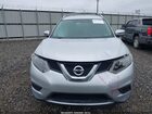2016 Nissan Rogue Sv Silver vin: KNMAT2MT1GP632289