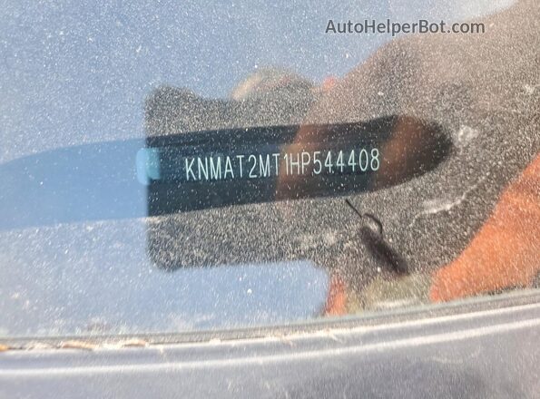 KNMAT2MT1HP544408 2017 NISSAN ROGUE Gray Engine compartment view