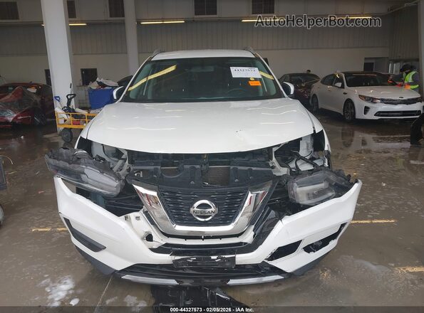 KNMAT2MT1HP561337 2017 NISSAN ROGUE White Սարքավորումների վահանակի տեսք