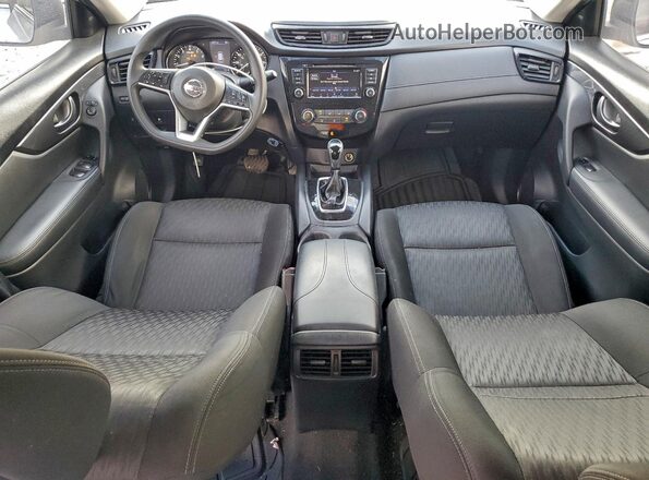 KNMAT2MT1KP539734 2019 NISSAN ROGUE Silver Առջևի վահանակի տեսք