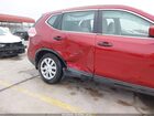 2016 Nissan Rogue S Red vin: KNMAT2MT4GP658885