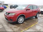 2016 Nissan Rogue S Red vin: KNMAT2MT4GP658885
