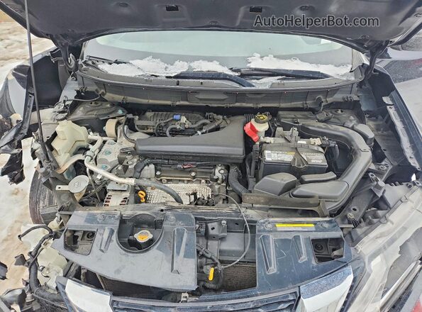 KNMAT2MT4KP558360 2019 NISSAN ROGUE Black Շարժիչի բաժամունքի տեսք