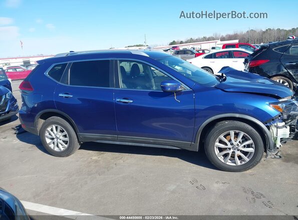 KNMAT2MT5LP504650 2020 NISSAN ROGUE Blue უკანა სალონის ხედი